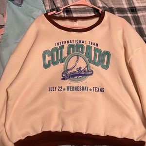 Tan Colorado Sweatshirt Large